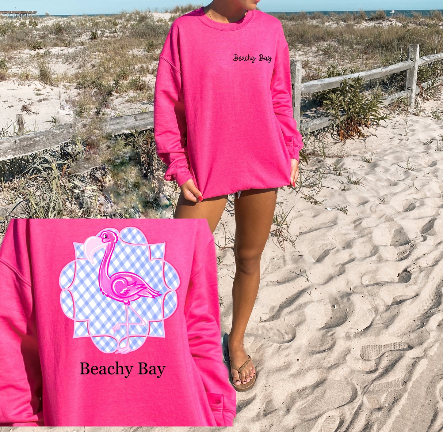 Beachy Bay- Flamingo