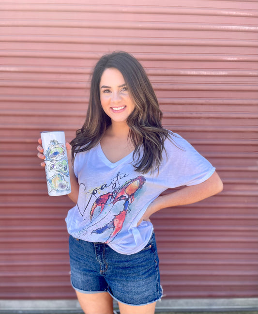 Coastie Tumbler 20oz Skinny