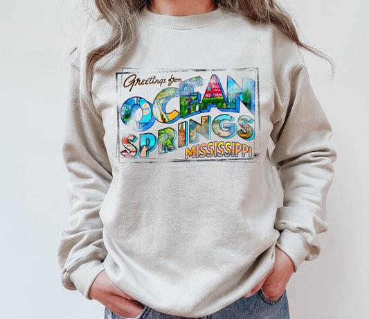 Ocean Springs Postcard