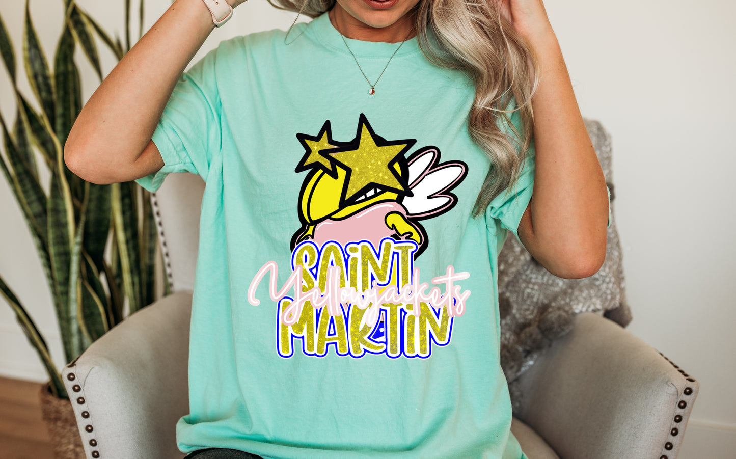 Glitter St Martin Yellowjacket